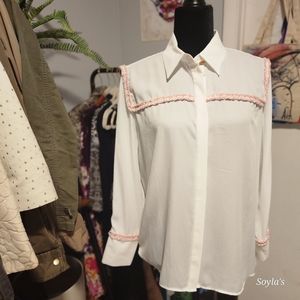 Zara Buttoned Blouse